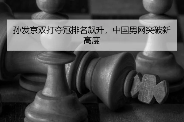孙发京双打夺冠排名飙升，中国男网突破新高度